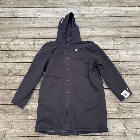 2016 Champion Stadium Parka Black XL - Picture 2 of 10